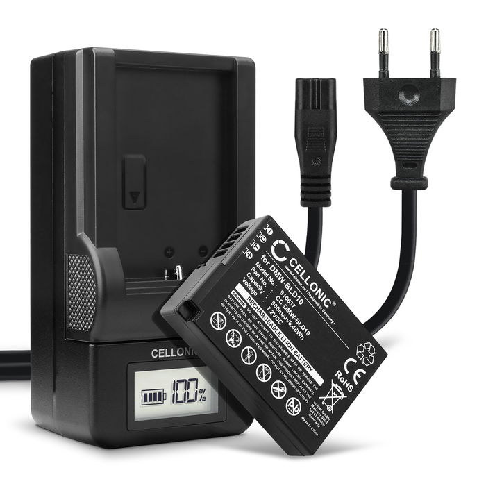 2x Panasonic Lumix DMC-GF2 Batterie