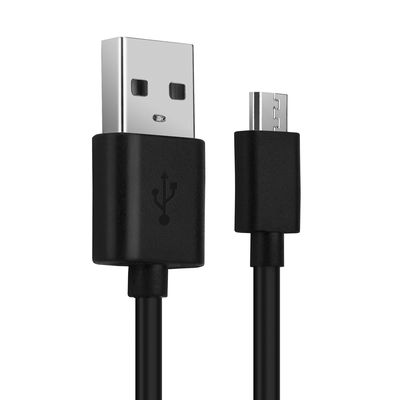 Câble Micro USB de 1m pour console Xbox One Controller - transfert de données et charge 2A noir en PVC