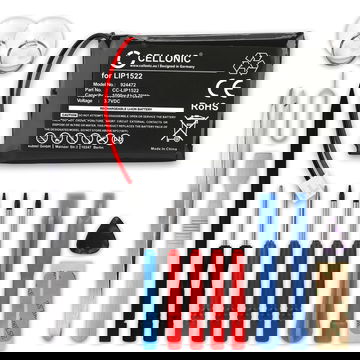 Akku für Sony PlayStation 4 Dualshock 4 Wireless Controller (Version 2) 1000mAh + Werkzeug-Set von CELLONIC