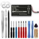 1x 2200mAh 3.7V + kit d'outils