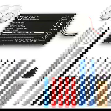 SP65M Battery for Sony PS Vita (PCH-1000 / PCH-1004) / PS Vita (PCH-1100 / PCH-1104) Handheld Console Gaming Controller Battery Replacement - 2200mAh 3.7V Lithium Polymer + Tool-kit