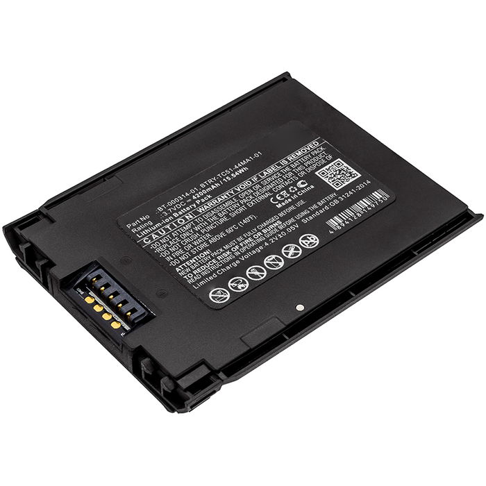 Zebra BTRY-TC51-43MA1-01 Akku 4200mAh Ersatzakku Batterie von subtel