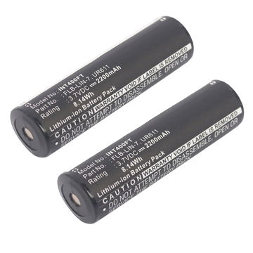 2x Batterie FLB-LIN-7 2200mAh pour lampe Inova T4