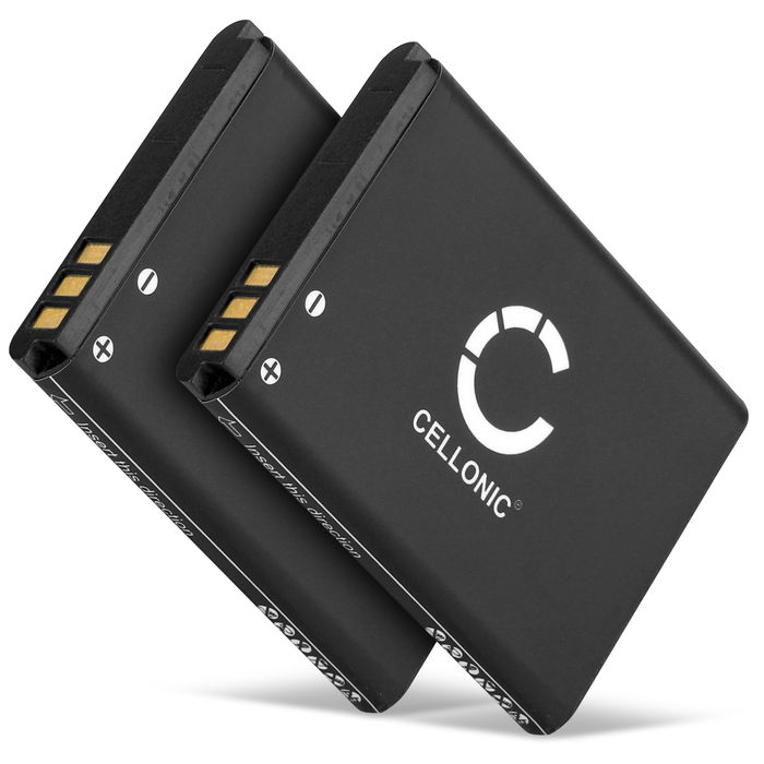 2x Nokia 6060 Batteria marcata CELLONIC, 890mAh di capacità