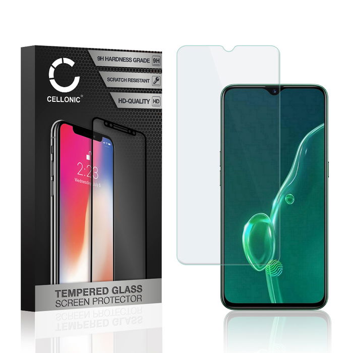 Vetro temperato CELLONIC per Realme X2, screen protector (2.5D 9H 0,33mm Full Glue) Trasparente Pellicola salva schermo per telefono cellulare smartphone