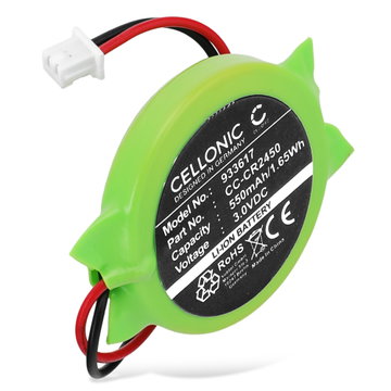 Batteria per Panasonic FP-X series controllers, GT32 display, GT32M display, GT32T display AFPX-BATT, CR2450 (550mAh, 3V) di CELLONIC