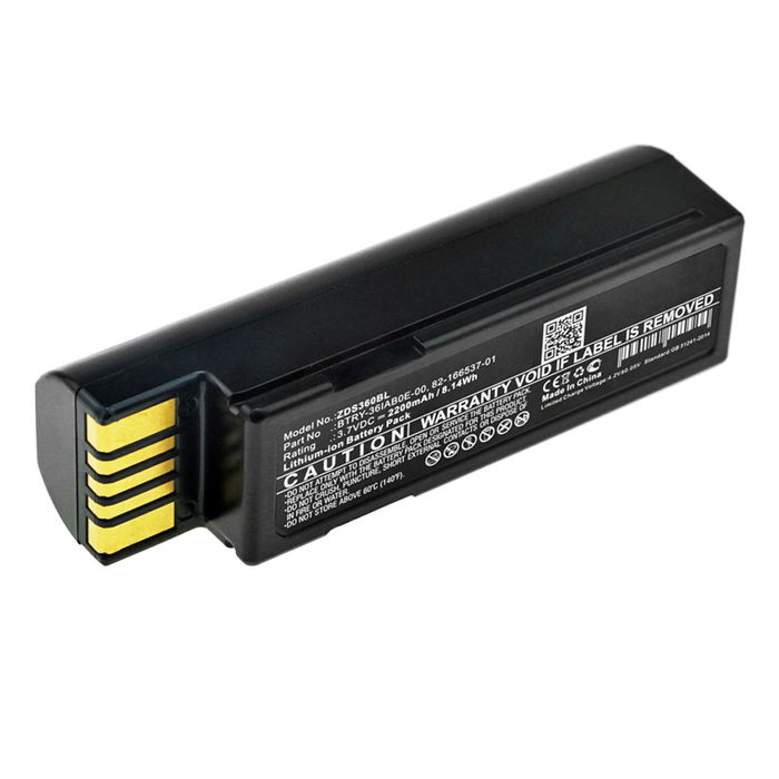 Zebra 82-166537-01 Akku 2200mAh Ersatzakku Batterie von subtel