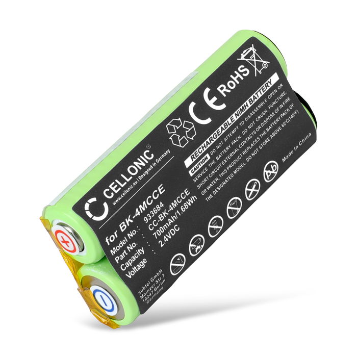 WATERPIK Sensonic Plus SR-3000 Akku 700mAh Ersatzakku Batterie von subtel