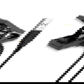 Câble Smartwatch Connector pour montre Garmin Approach G10, S20 / Forerunner 30, 230, 235, 645, 645 Music, 735XT / vivomove HR transfert de données et charge noir en PVC