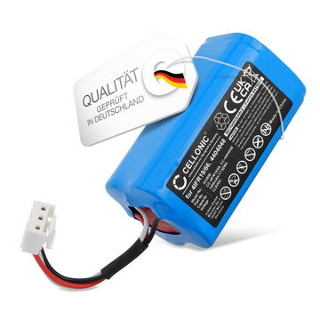 Akku für SEVERIN RB7025, RB-7025, CHILL RB-7025, CHILL RB7025, Philips Compact FC8710, FC8700, FC87100 (Philips 4IFR19/66) (12.8V, 1400mAh) von CELLONIC