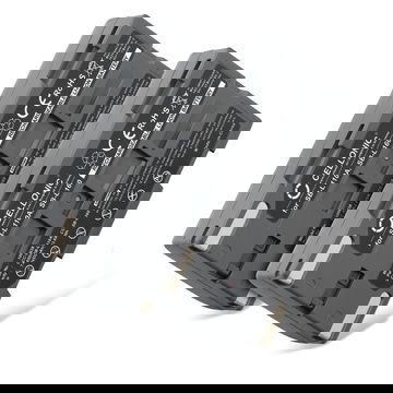 2x SB-L110A L160 L320 L480 Ersatz Akku für Samsung SC-L906 L901 L860 L810 L700 SC-D23 VP-W80 W70 W60 VP-M50 VP-L800 L900 L700 L600 L600 - Kamera Ersatzakku - Kameraakku 1850mAh, Batterie