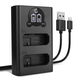 Chargeur Double + Câble USB