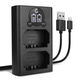 Chargeur Double + Câble USB