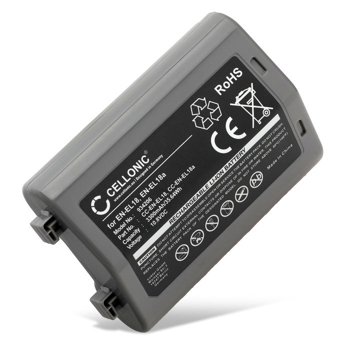 Nikon EN-EL18 Batterie 3300mAh de subtel