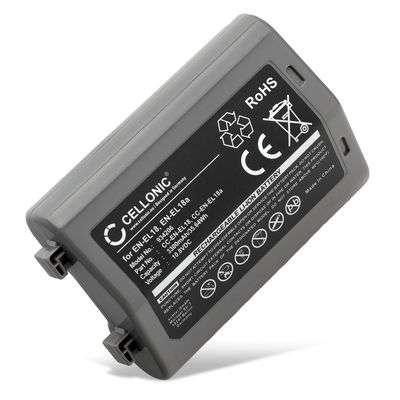 Batterie 3300mAh pour appareil photo Nikon D850 - Remplacement modèle EN-EL18