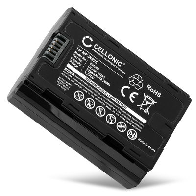 Batterie pour FujiFilm GFX100S, GFX 50S II, X-T4, X-H2, NP-W235 NP-W235 (2250mAh, 7.2V) de CELLONIC