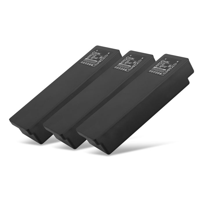 3x Batteria Scanreco RC-400, marcata subtel, 3000mAh