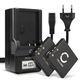 2x Batteria 700mAh + Caricabatteria