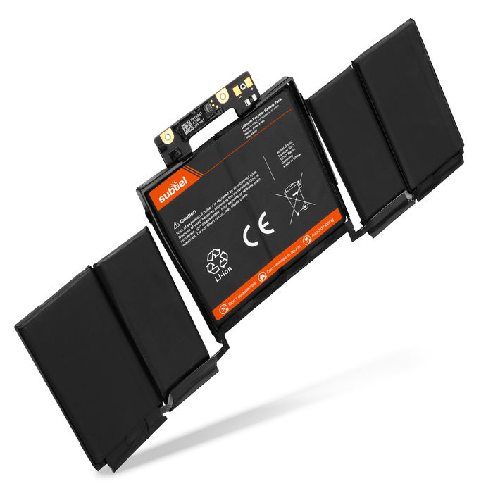 Apple Macbook Pro 13 Touch - A1989 - Mid 2018 Akku 5050mAh Ersatzakku Batterie von subtel