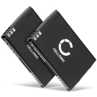 2x Akku für Nokia 2720 Fold, Nokia 8110 4G, BV-6A - BV-6A (1500mAh) , Ersatzakku