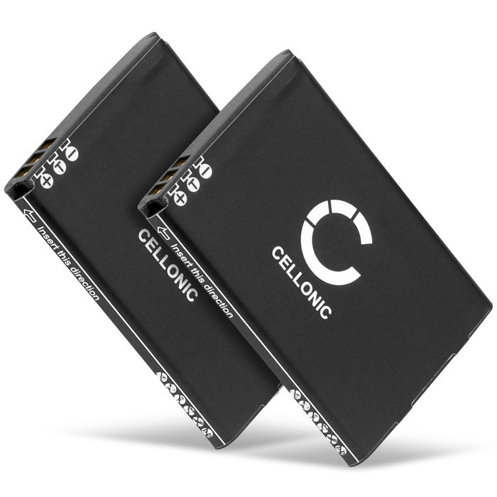 2x Batterie pour Nokia 2720 Fold, Nokia 8110 4G, BV-6A - BV-6A (1500mAh) , Batterie de remplacement