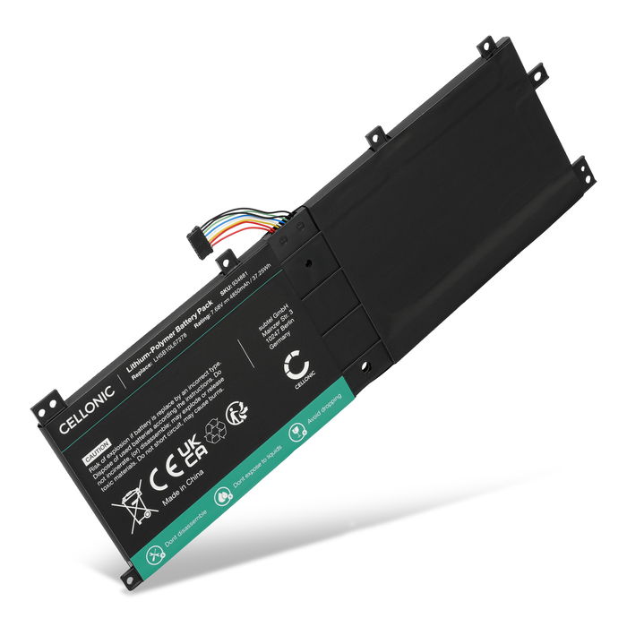 Lenovo Miix 510-12ISK Akku 4850mAh Ersatzakku Batterie von subtel