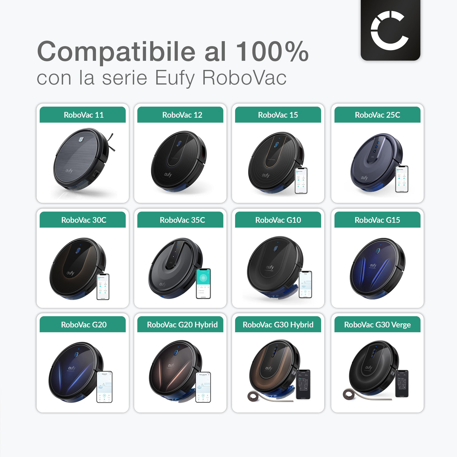 Batteria Agli Ioni Di Litio Akku-net Per Ecovacs Deebot DN622 – 14,8V 3400mAh – Sostitutiva Di Alta Capacità Per Robot Aspirapolvere