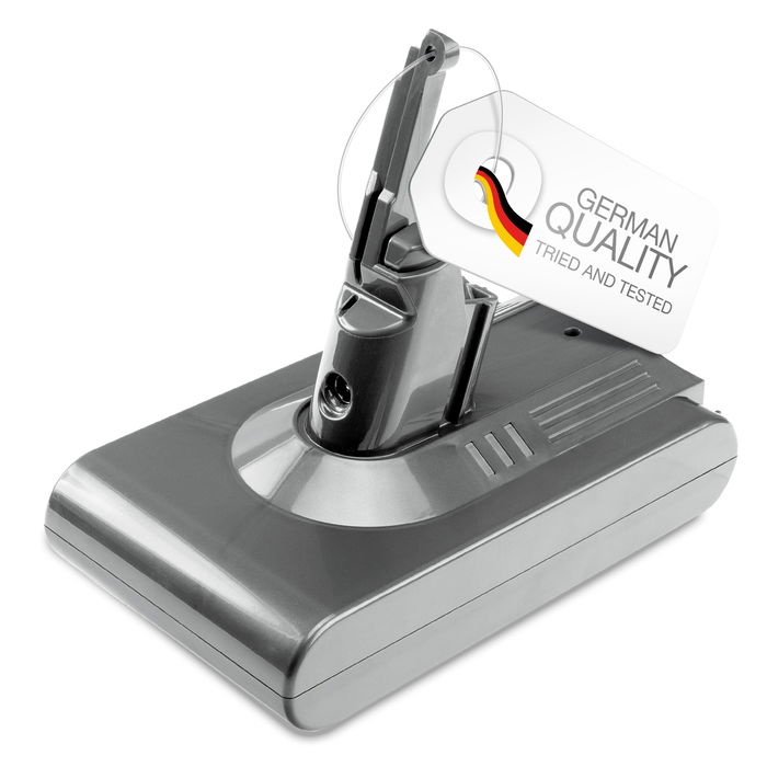 Battery for Dyson V8, V8 Absolute, V8 Animal, V8 Animal Exclusive, V8 Fluffy, SV10 (Dyson 215681, VE6) 3000mAh - Battery with screws - from CELLONIC