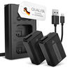 2x Batteria 1030mAh + Dual Ladegerät