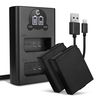 2x Batterie 1020mAh+ Chargeur Double