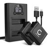 2xBatterie 1160mAh+ Chargeur Double