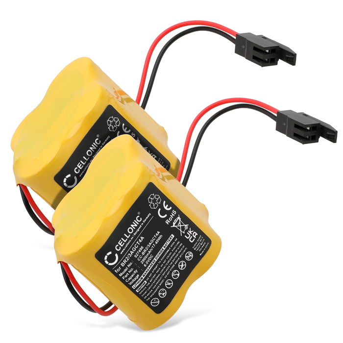 2x Panasonic A98L-0031-0025 Akku 2900mAh Ersatzakku Batterie von subtel