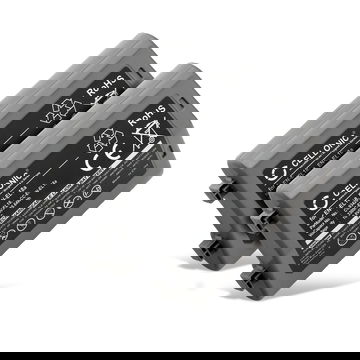 2x Batteria per Nikon D850, D5, D800, D810, D4s, D4, D6, D800E, Z 9 3300mAh da CELLONIC