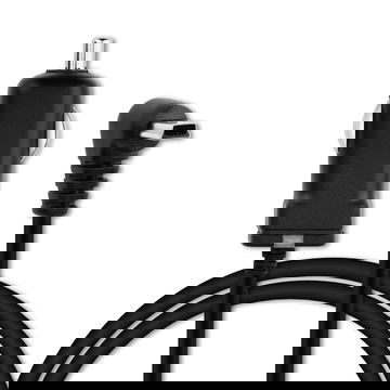 12V / 24V Socket to Mini-USB 90° Sat Nav Car Charger for Medion GoPal PNA470 / GoPal P4210 / GoPal E3135 / GoPal P4420 / GoPal E3115 GPS Lighter Adapter w/ 1.1m Charging Cable