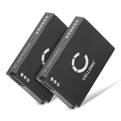 2x Batteria per Samsung PL210 PL211 SH100 ST200 / ST200F ST201 / ST201F ST205F WB210 750mAh , marca CELLONIC, ricambi di lunga durata per macchine fotografiche e videocamere