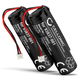 2x 3400mAh 3.7V