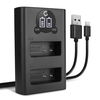 Chargeur Double + Câble USB