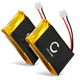 2x 800mAh 3.7V
