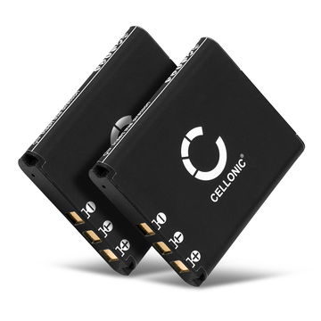 2x Batteria per Sony WH-1000XM2, MDR-1000X, MDR-1ABT, SRS-BTS50 1050mAh di CELLONIC