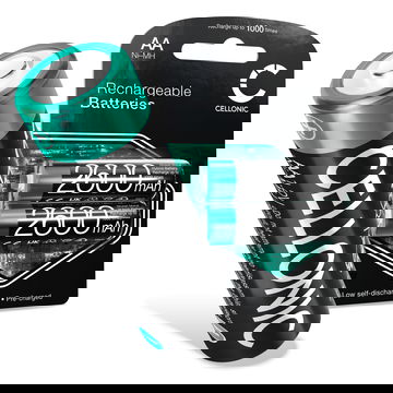 4x Batteria CELLONIC 010-11874-00 361-00071-00 per navigatore GPS Garmin Oregon Dakota Montana Monterra Astro GPSMAP eTrex Touch Approach Affidabile ricambio 4x 2600mAh AA + Caricabatteria compatibile al 100%