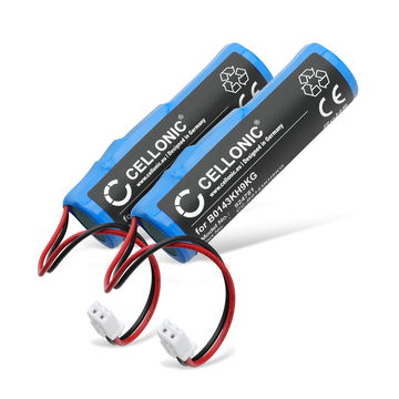 2x Batterie pour Croove Voice Amplifier 2600mAh de CELLONIC