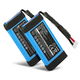 2x 3000mAh 3.7V