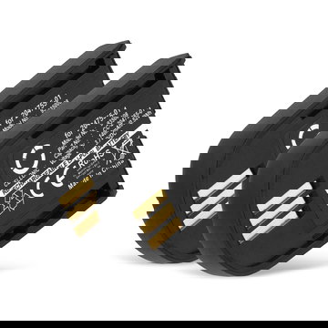 2x Batterie Plantronics Savi W740, 440, 740, W440, WH500, W745, W440-M, W740-M, WH500A, WH500A 204755-01, 82742-01, 84598-01 (140mAh, 3.7V) de CELLONIC