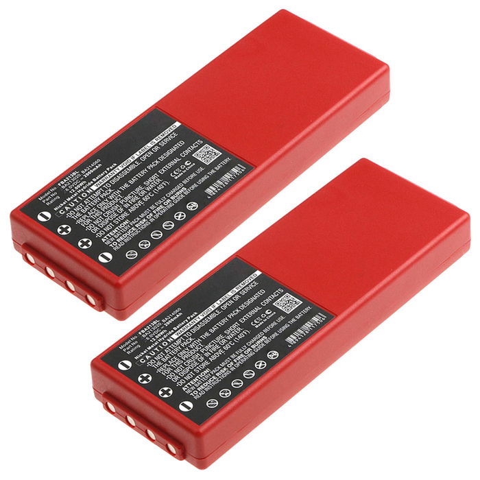 2x HBC Radiomatic Spectrum 3 Akku 2000mAh Ersatzakku Batterie von subtel