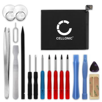 Batteria CELLONIC BLP743 per OnePlus 7T Ricambio da 3700mAh + Set di strumento Sostituzione facile con utensili adatti e duraturi