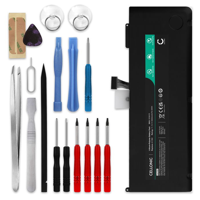 Apple A1382 Batterie + kit d'outils 6900mAh de subtel