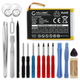 1x 930mAh 3.7V + kit d'outils