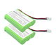 2x Akku 700mAh