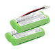 2x 700mAh 2.4V