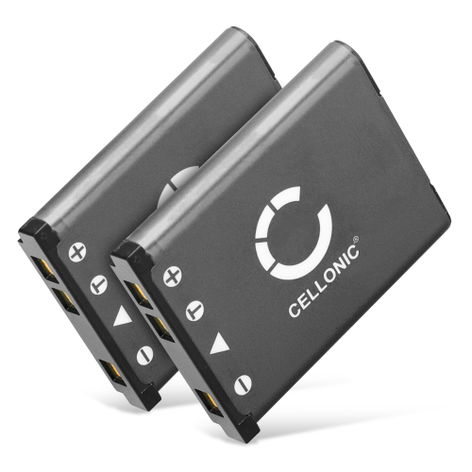 2x Ersatz Akku für Bosch Nyon GPS Navigation - Navi Ersatzakku 150906AAWW017, 1ICP6/32/39, S6EA - 700mAh Navigationsgerät Batterie